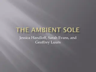 The Ambient Sole: Engaging with Sound in Everyday Spaces