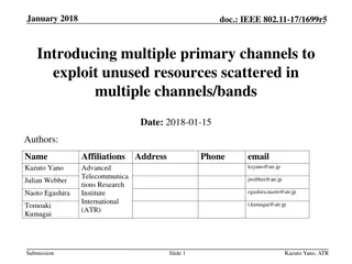 Enhancing Wireless LAN Throughput with Multiple Primary Channels