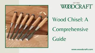 Wood Chisel A Comprehensive Guide