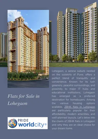 Flats For Sale in Lohegaon | Pride World City | Pune