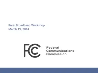 Understanding Rural Broadband Disparities in the United States