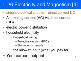 Understanding Electricity: DC vs. AC Power Distribution