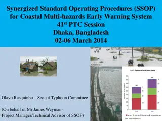 Enhancing Coastal Multi-Hazard Early Warning Systems through Synergized Standard Operating Procedures