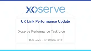 UK Link Performance Update - Xoserve Taskforce Report October 2019