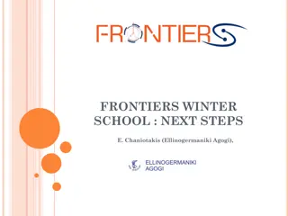 Exciting Updates from Frontiers Winter School!