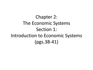 Different Economic Systems