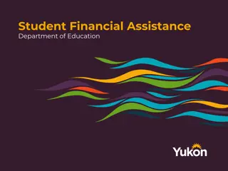 Yukon Student Financial Assistance Programs