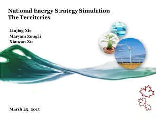 National Energy Strategy Simulation: Addressing Energy Challenges in the Territories