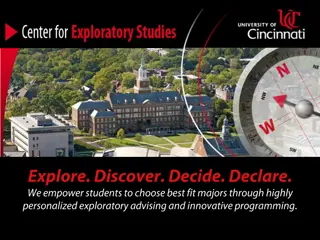 Center for Exploratory Studies - Academic Programs and Resources