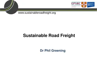 Sustainable Solutions for Reducing CO2 Emissions in Road Freight Industry