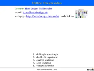 Insights into Nuclear Radius and Electron Scattering Experiments