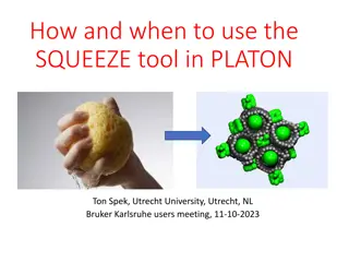 Understanding the SQUEEZE Tool in PLATON for Solvent Refinement