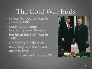 The End of the Cold War: A Reflection on Nuclear Menace in the 1990s