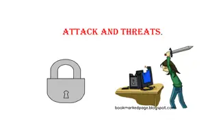 Threats and Attacks in Information Systems