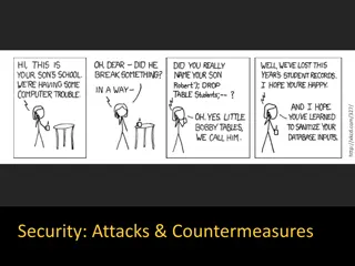 Web Application Security: Uncovering Common Attacks and Countermeasures