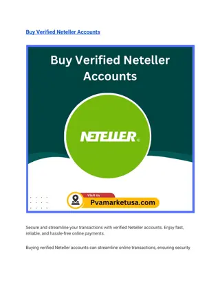 Buy Verified Neteller Accounts