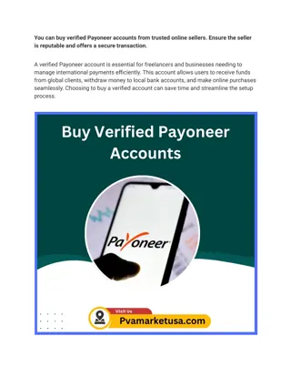 _buy verified Payoneer accounts1