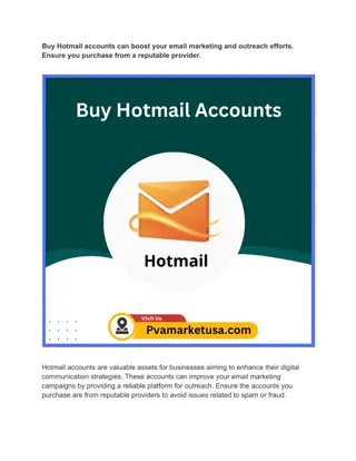 Buy Hotmail accounts 1