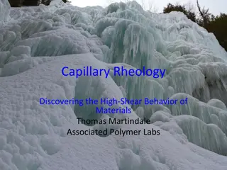 Capillary Rheology: A Guide to High-Shear Behavior