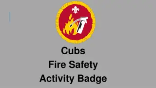 Fire Safety Tips for Cubs and Families