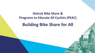 Enhancing Detroit Bike Share Program for Accessibility