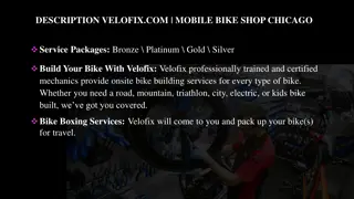 Velofix Mobile Bike Shop: Convenient Bike Services in Chicago