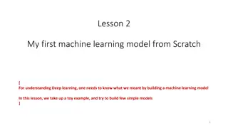 Building Your First Machine Learning Model from Scratch