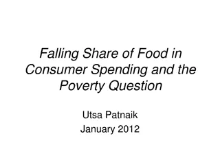 Analysis of Food Consumption Trends and Poverty Indicators in Rural India