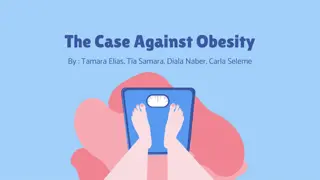 Obesity: Causes, Consequences, and Prevention