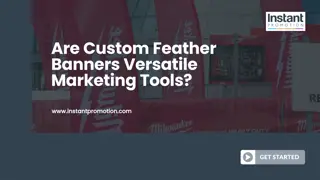 Are Custom Feather Banners Versatile Marketing Tools