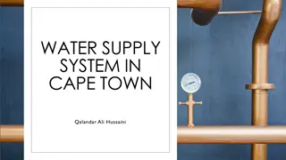 Water Supply System in Cape Town: Overview and Infrastructure