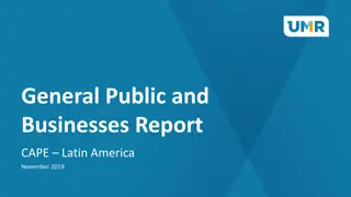 CAPE Latin America General Public and Businesses Report November 2019