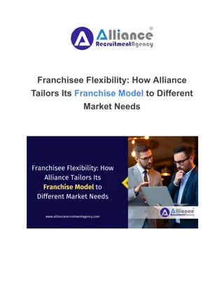 Franchisee Flexibility_ How Alliance Tailors Its Franchise Model to Different Market Needs