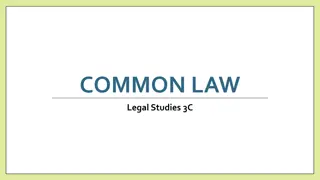 Overview of Legal System in Australia