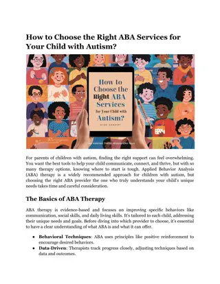 How to Choose the Right ABA Services for Your Child with Autism_