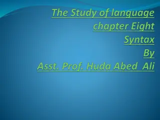 Understanding Grammar and Syntax in Linguistics