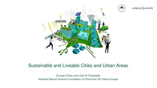 Europe-China Joint Call for Sustainable Urban Development