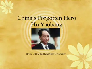 Hu Yaobang: The Forgotten Hero of China’s Political Landscape