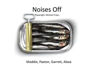 Noises Off: A Hilarious Backstage Comedy by Michael Frayn