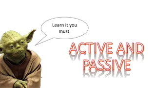 Mastering Active and Passive Voice Conversions