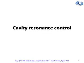 Cavity Resonance Control in Linear Colliders: An Overview