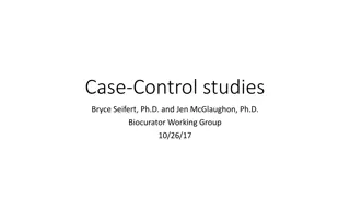 Case-Control Studies in Genetic Research