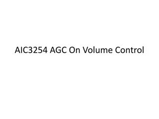 Detailed Overview of Automatic Gain Control (AGC) Volume Settings