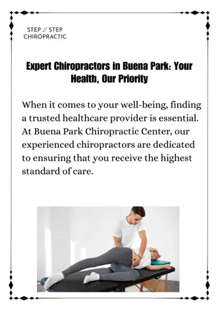 Expert Chiropractors in Buena Park Your Health, Our Priority