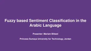 Enhancing Arabic Sentiment Analysis Using Fuzzy Logic Approach