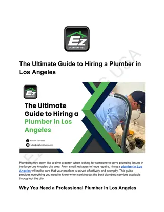 Top-Rated Plumber in Los Angeles | 24/7 Plumbing Services