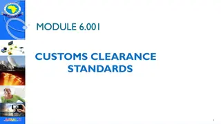 Phases of Customs Clearance for Postal Items