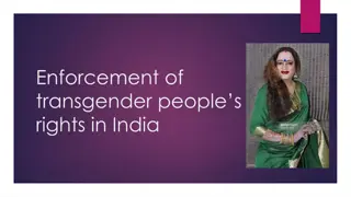 Upholding Transgender Rights in India