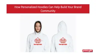 How Personalized Hoodies Can Help Build Your Brand Community