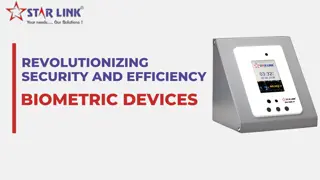 Revolutionizing Security and Efficiency with Biometric Devices